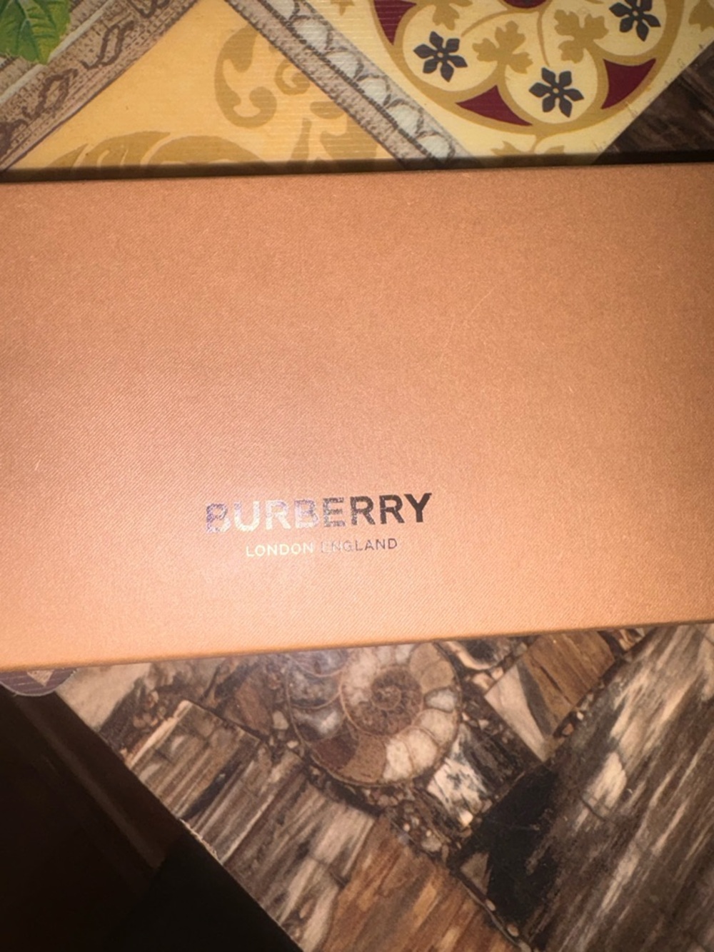 Burberry Clear Crystal Frame Eyeglasses - Picture 8 of 8